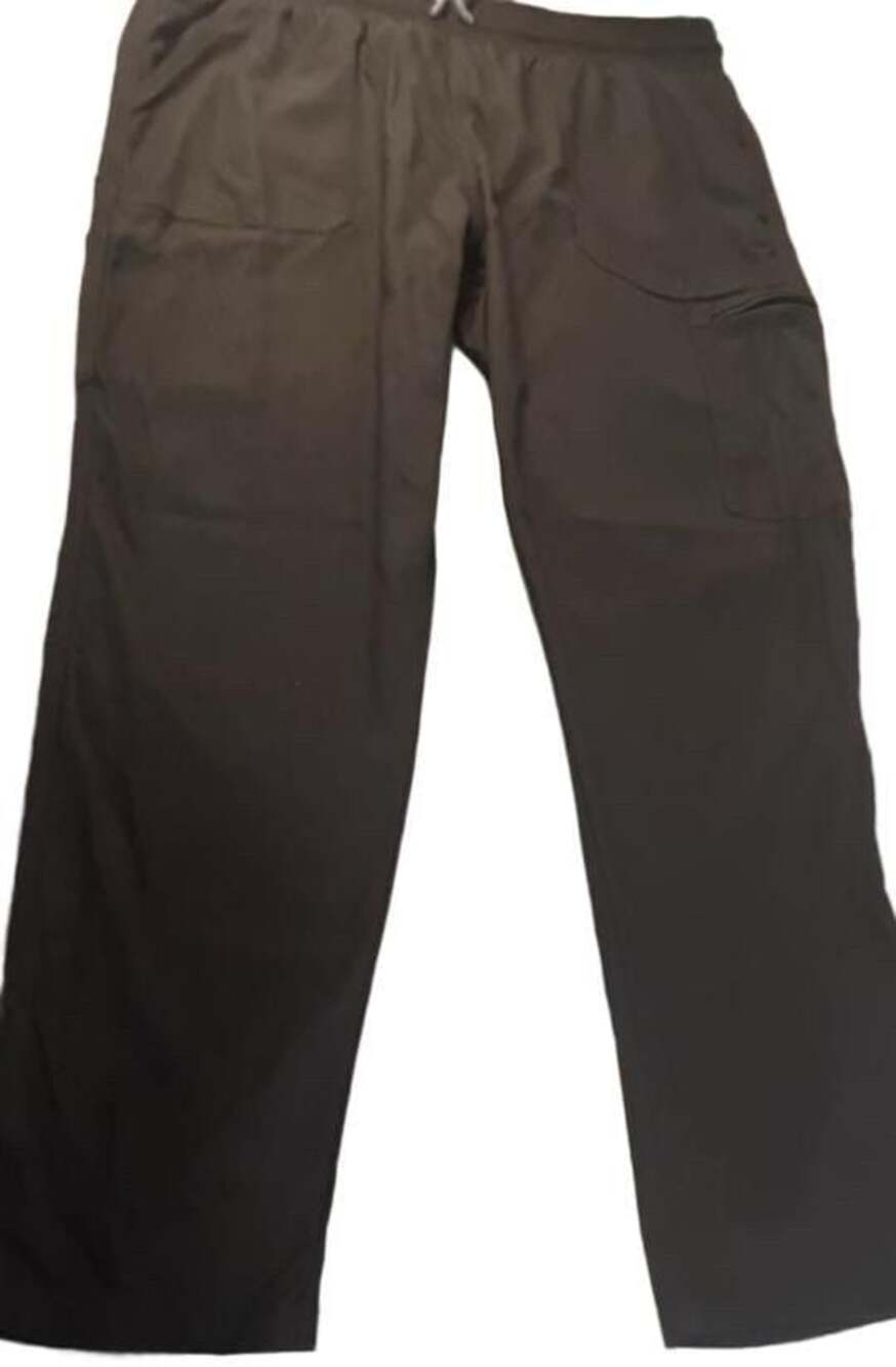Carhartt Black Drawstring Cargo Scrub Pants with Pockets